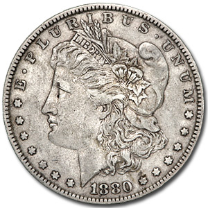 Buy 1880 Morgan Dollar XF