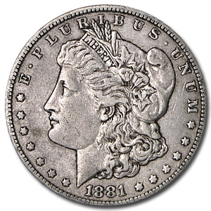 Buy 1881-S Morgan Dollar XF
