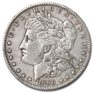 Buy 1890 Morgan Dollar XF - Click Image to Close