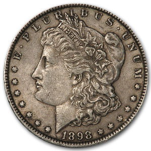 Buy 1898 Morgan Dollar XF