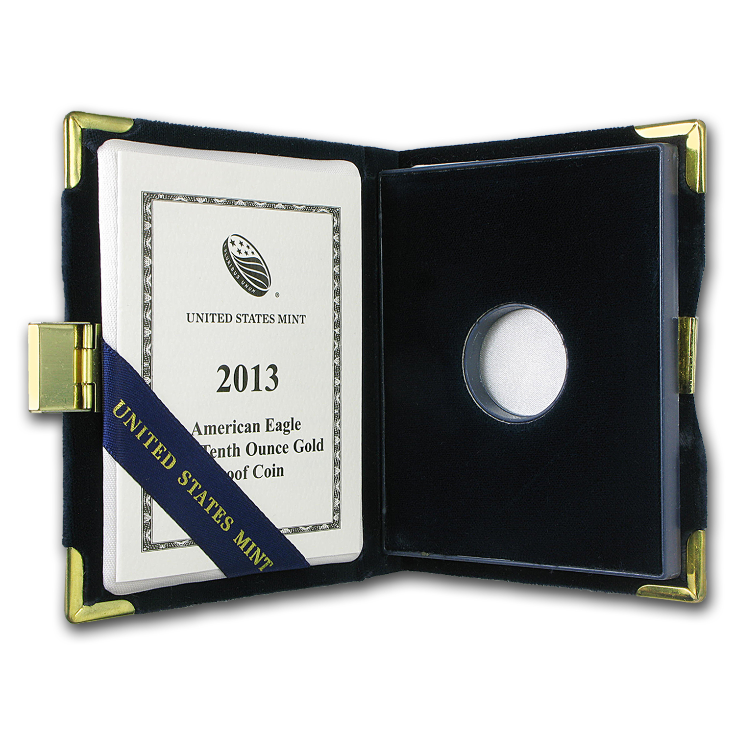Buy OGP Box & COA - 2013 (W) 1/10 oz PF Gold American Eagle (Empty) - Click Image to Close