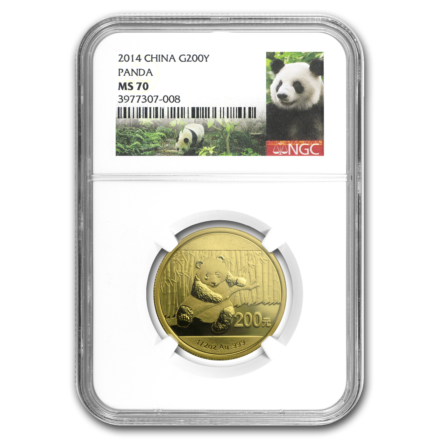 Buy 2014 China 1/2 oz Gold Panda MS-70 NGC - Click Image to Close