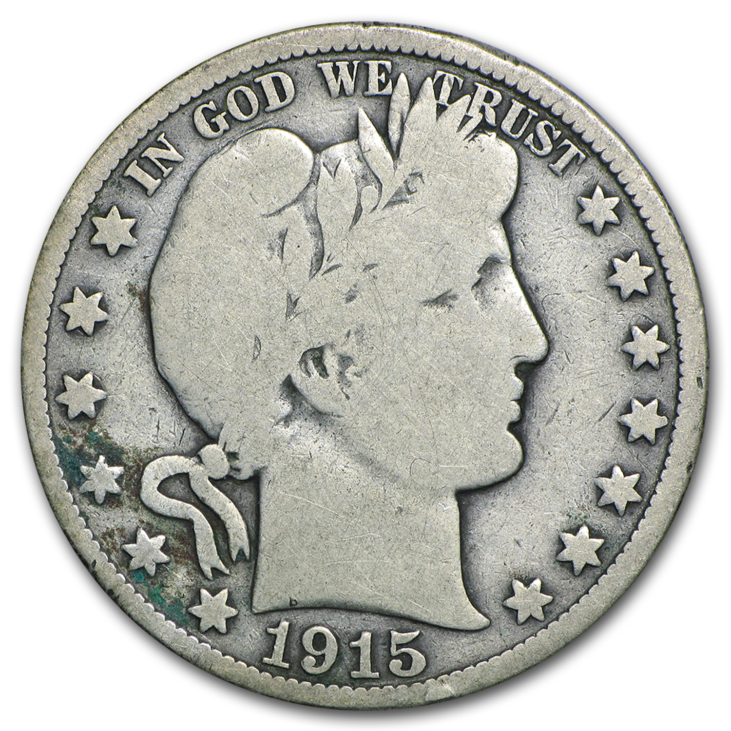 Buy 1915 Barber Half Dollar VG