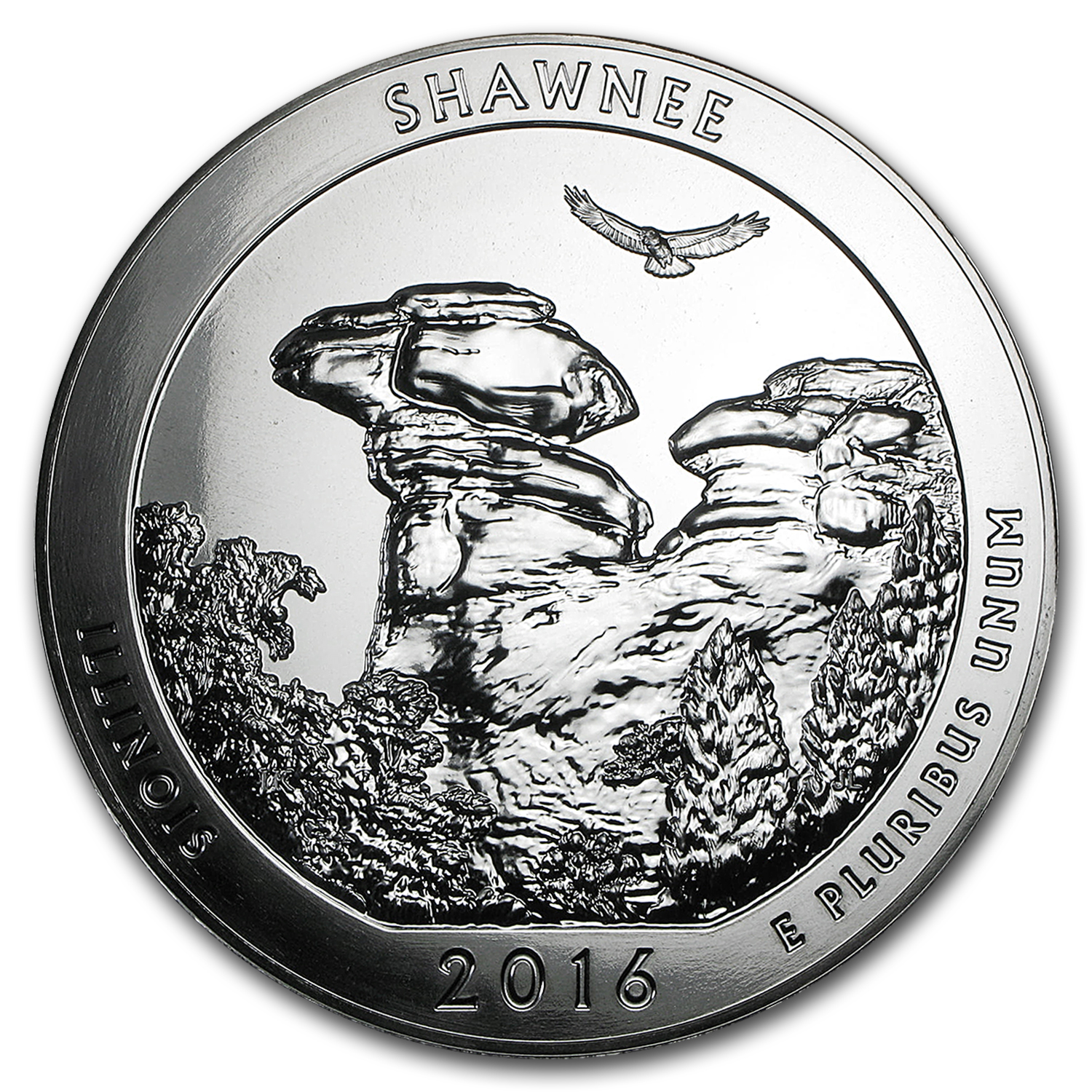 Buy 2016 5 oz Silver ATB Shawnee National Forest, IL