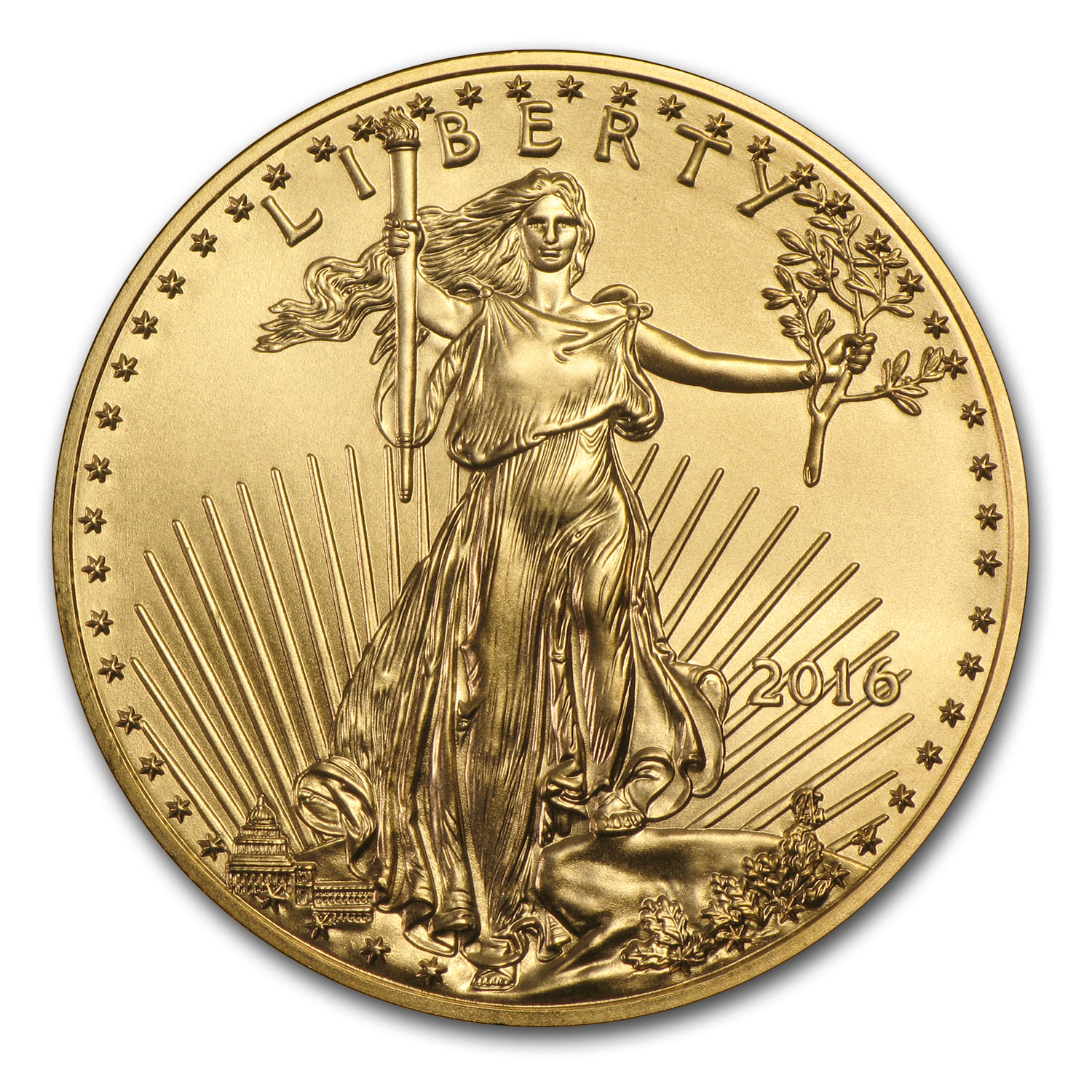 Buy 2016 1 oz American Gold Eagle BU