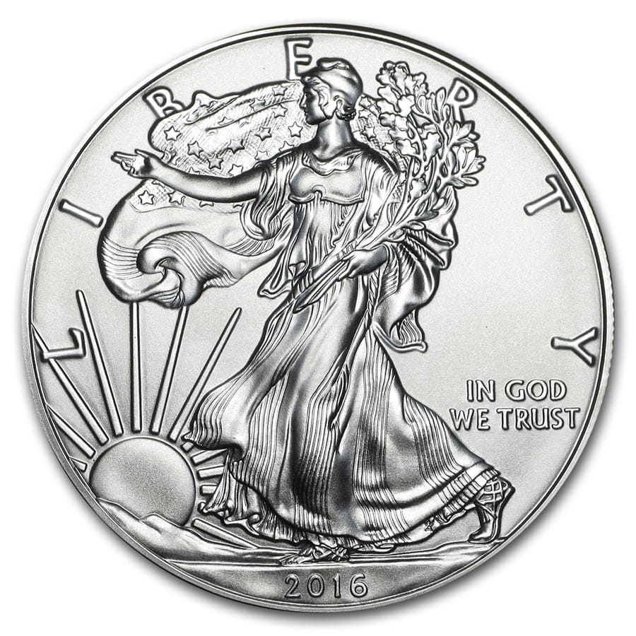 Buy 2016 1 oz American Silver Eagle BU