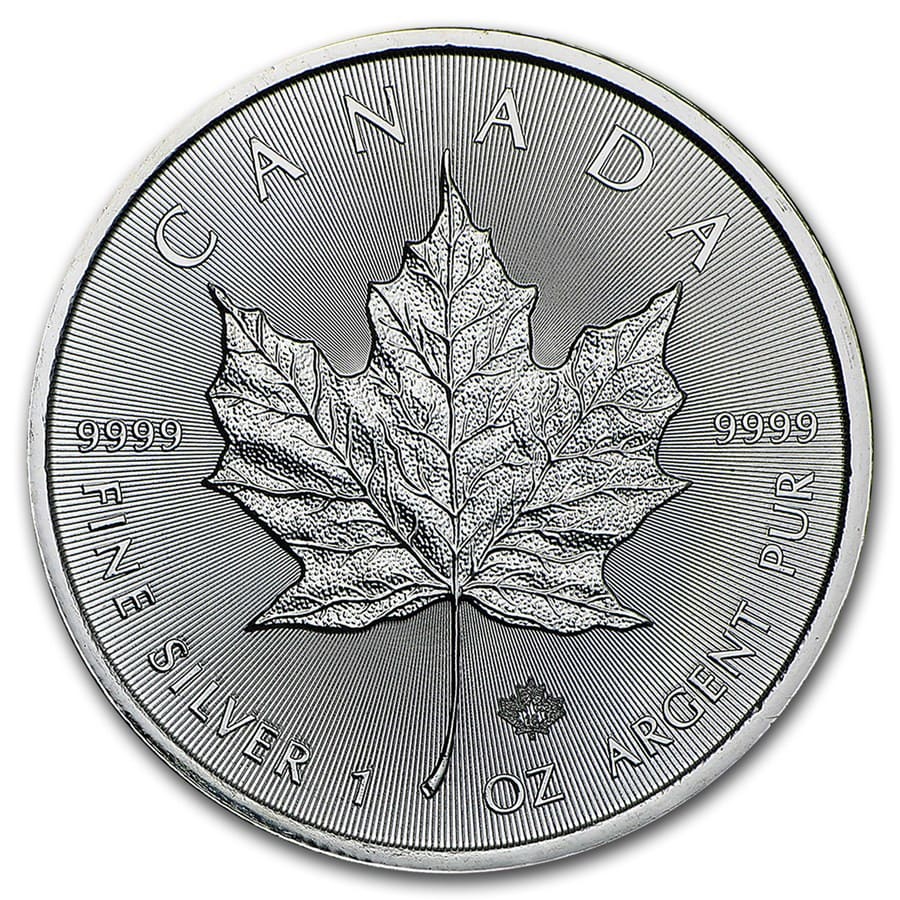 Buy 2016 Canada 1 oz Silver Maple Leaf BU
