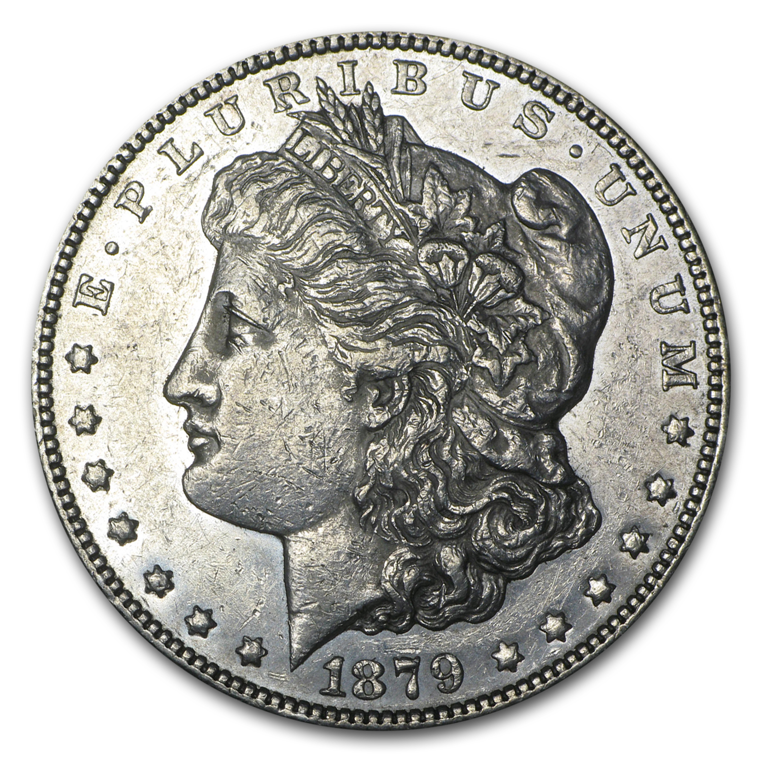Buy 1879-S Morgan Dollar Rev of 78 AU - Click Image to Close