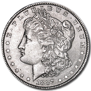 Buy 1887 Morgan Dollar AU