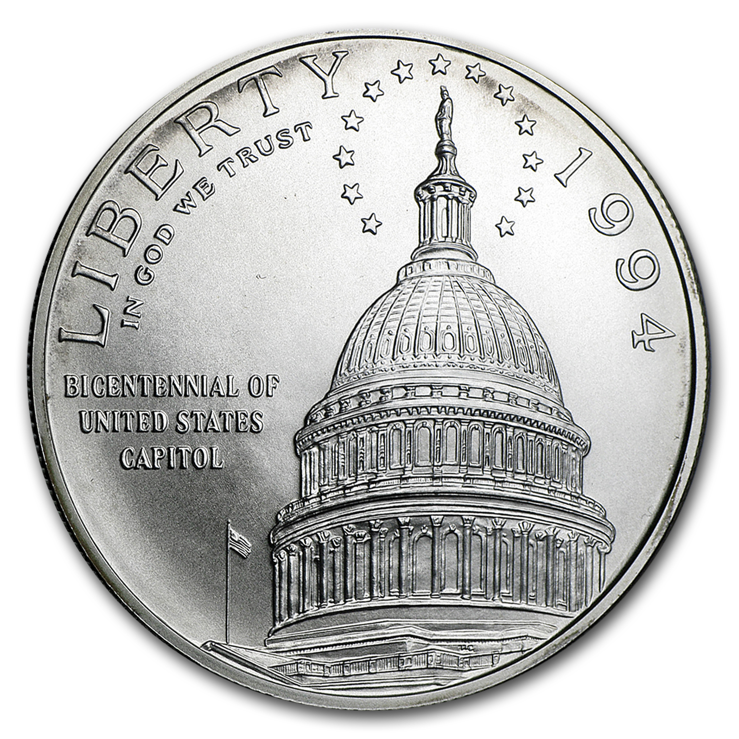 Buy 1994-D Capitol $1 Silver Commem BU (Capsule Only)