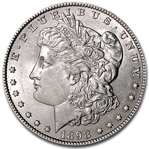 Buy 1898 Morgan Dollar AU