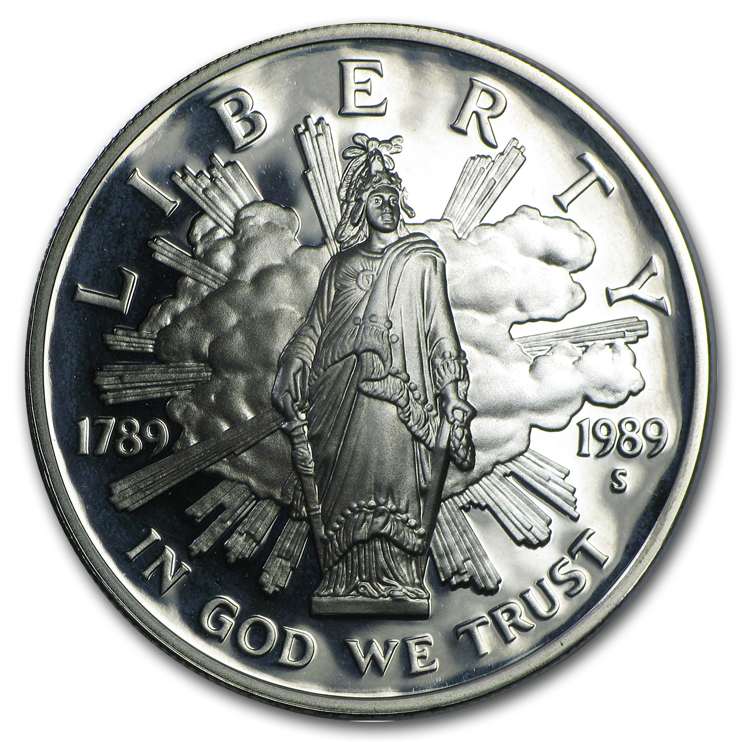 Buy 1989-S Congressional $1 Silver Commem Proof (Capsule Only)