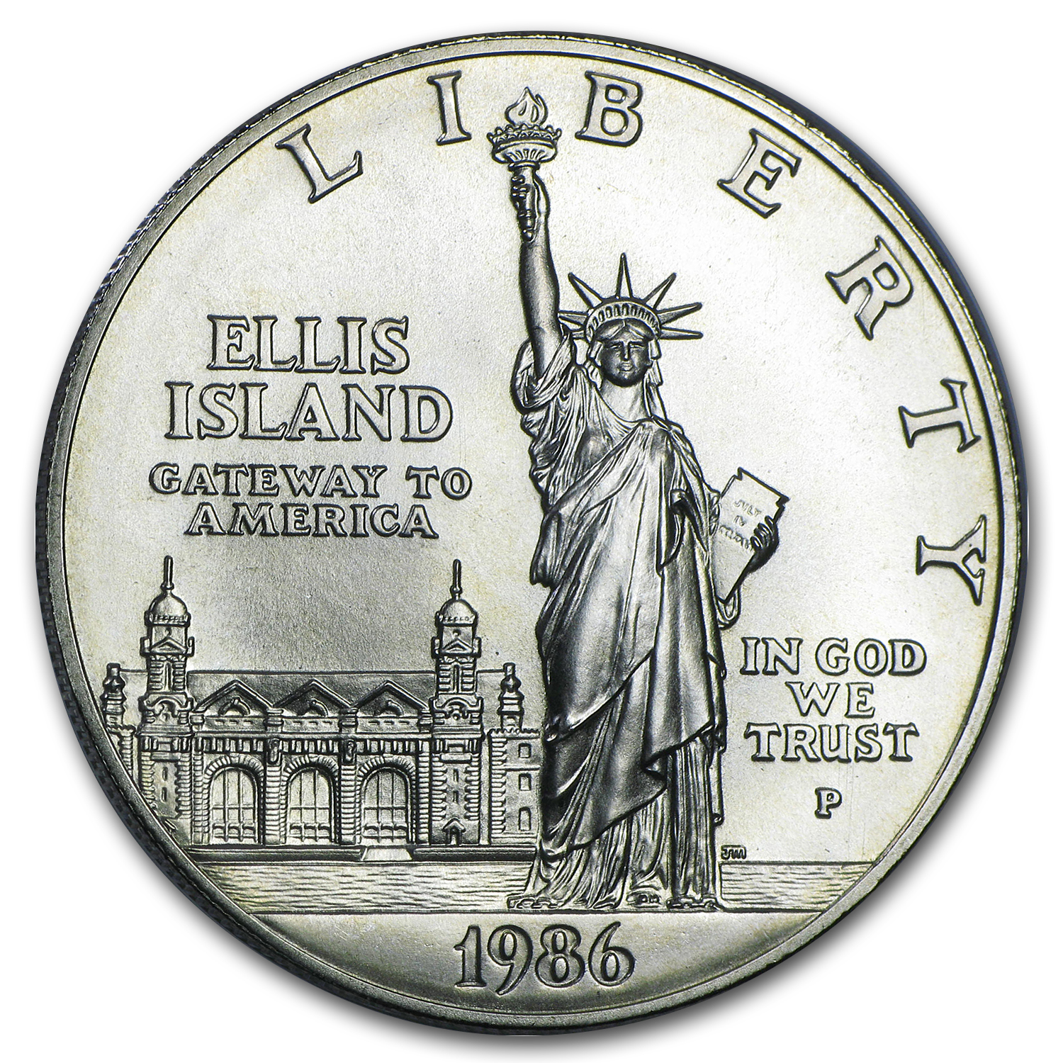 Buy 1986-P Statue of Liberty $1 Silver Commem BU (Capsule Only)