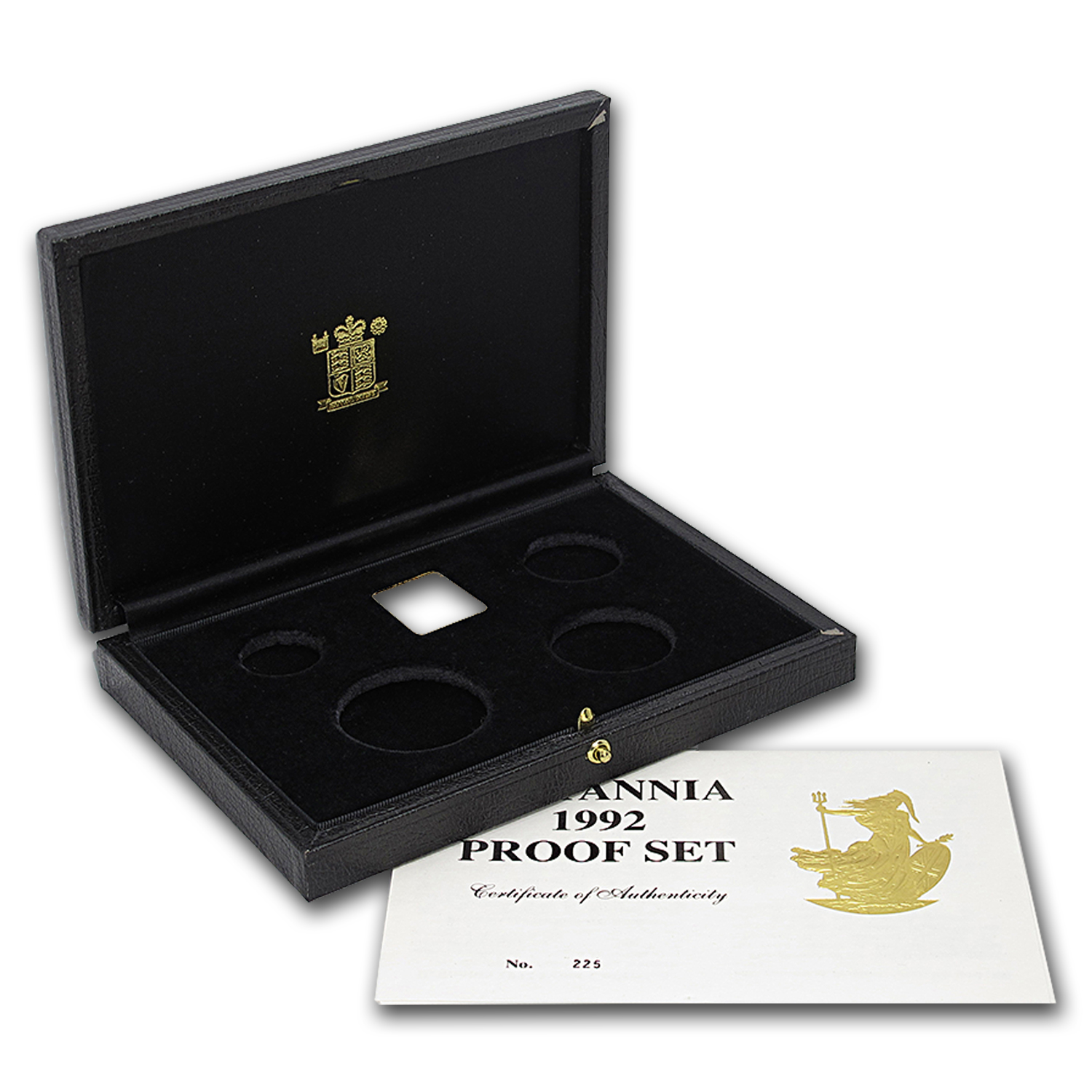 Buy OGP Box & COA - 1992 Proof Gold Britannia 4-Coin Set - Click Image to Close