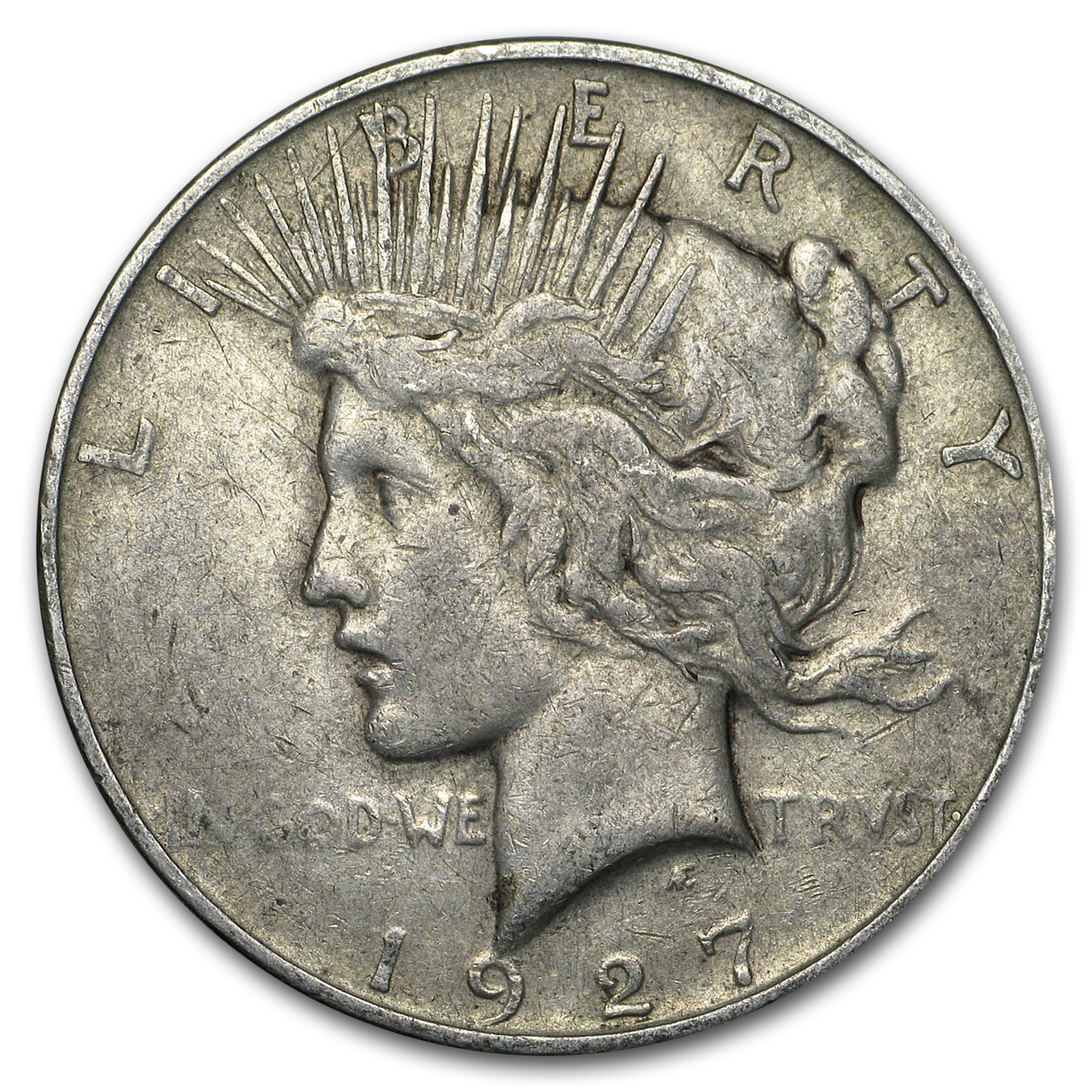 Buy 1927-D Peace Dollar VG/VF