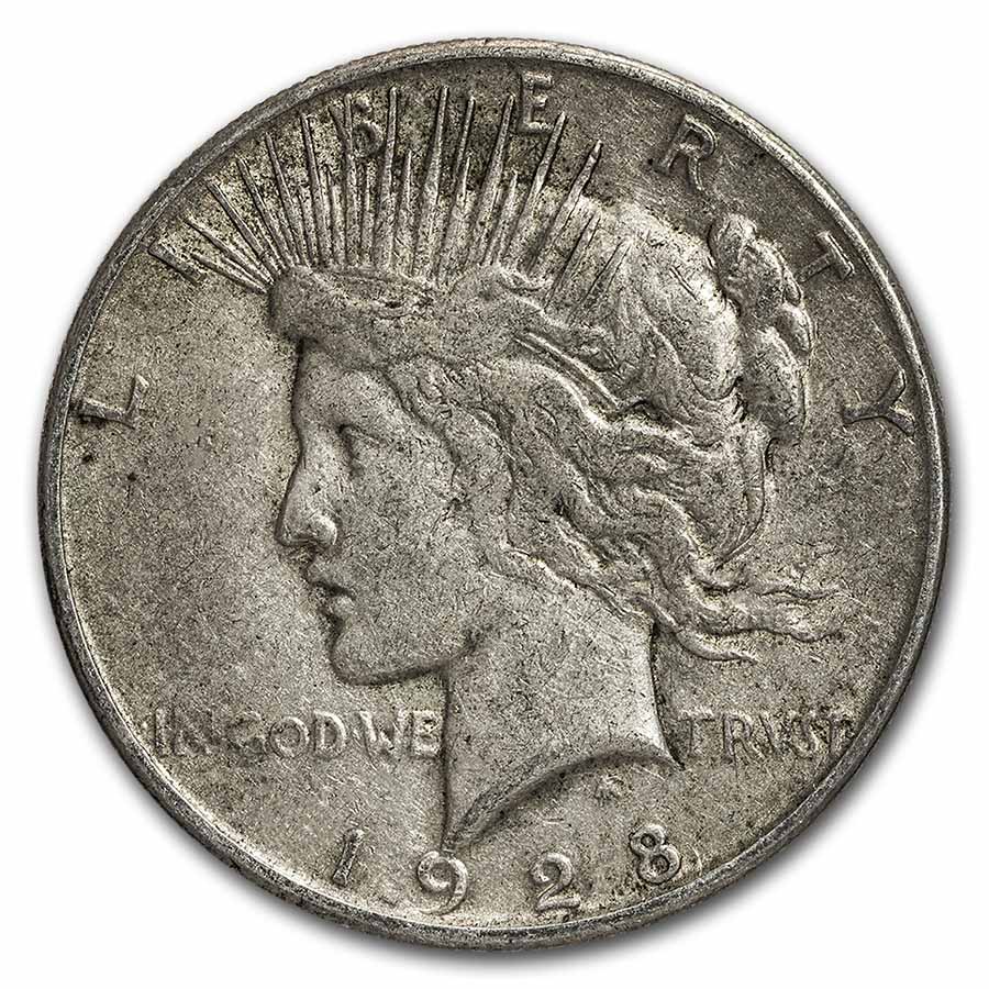 Buy 1928-S Peace Dollar VG/VF