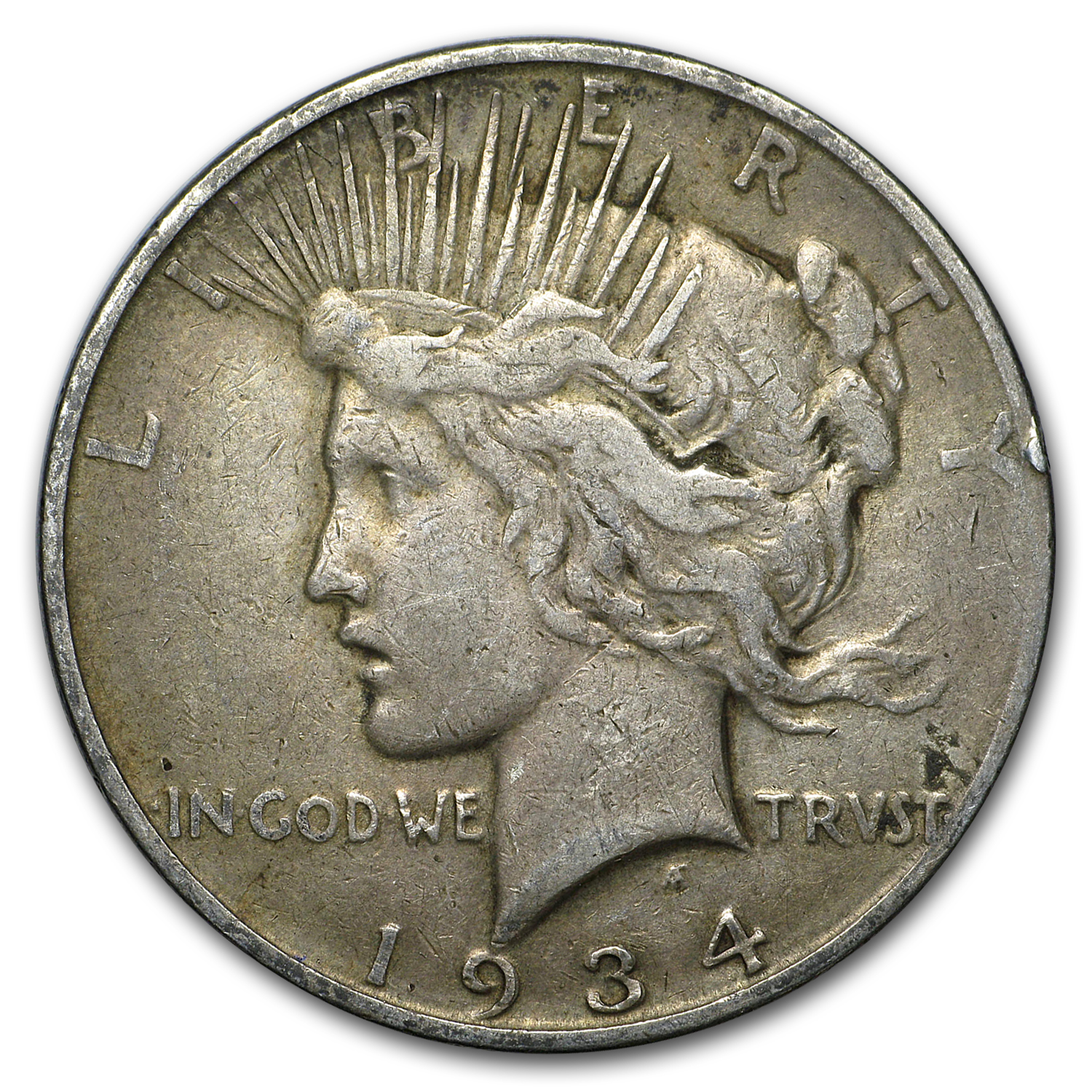 Buy 1934-D Peace Dollar VG/VF