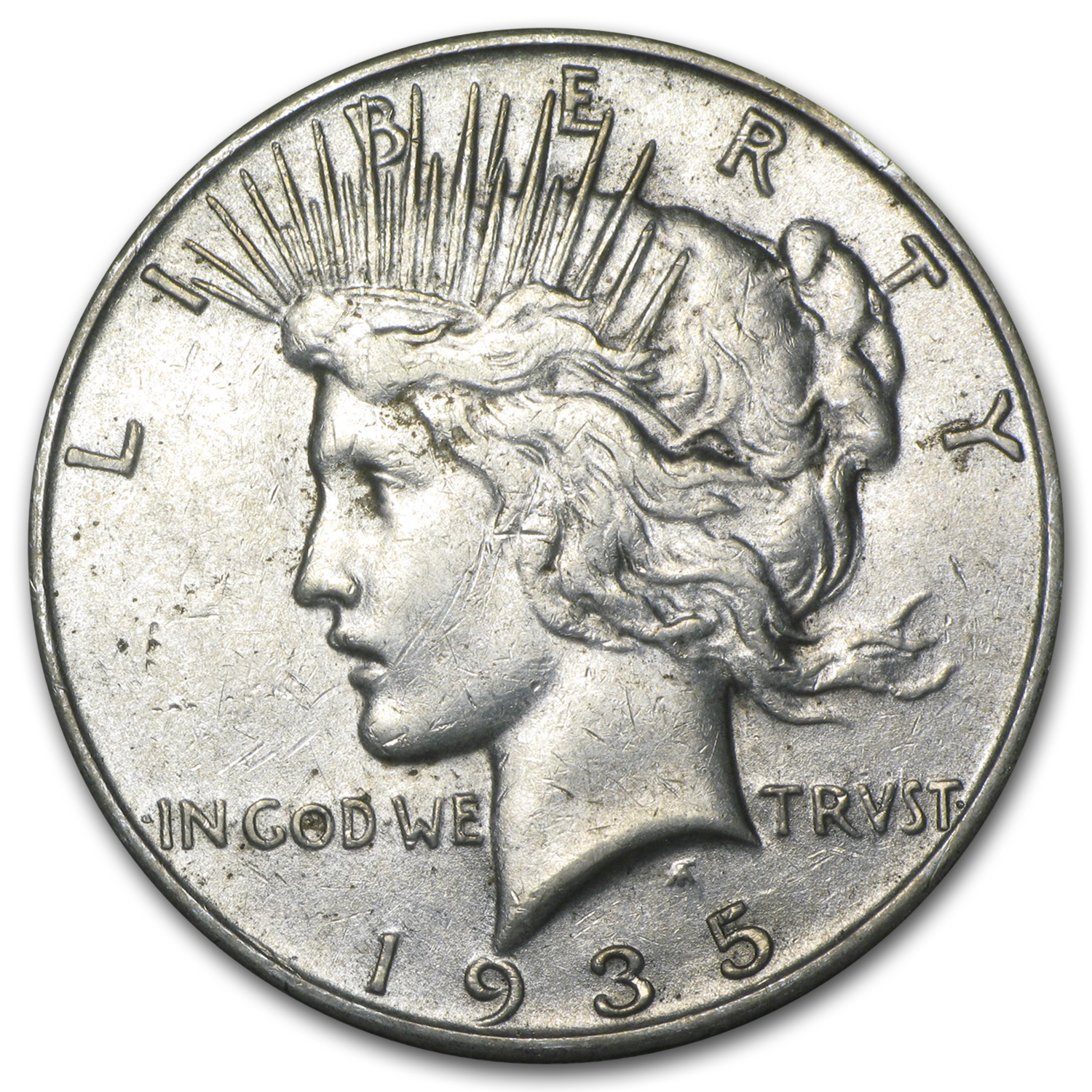 Buy 1935-S Peace Dollar XF