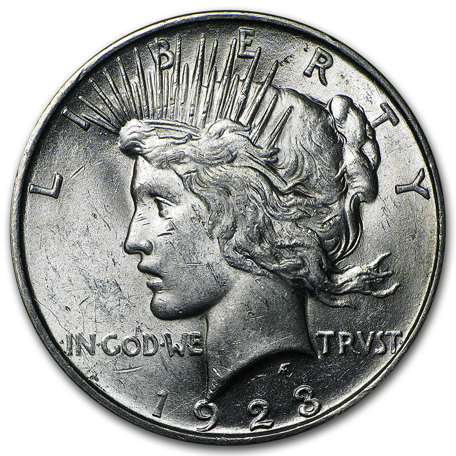 Buy 1923-D Peace Dollar AU