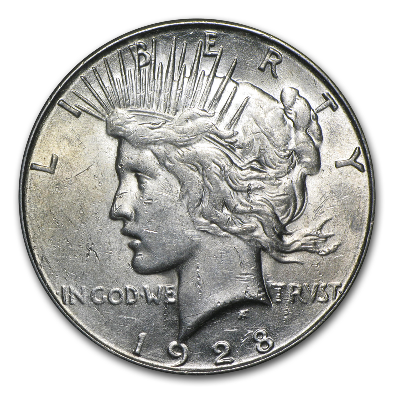 Buy 1928-S Peace Dollar AU