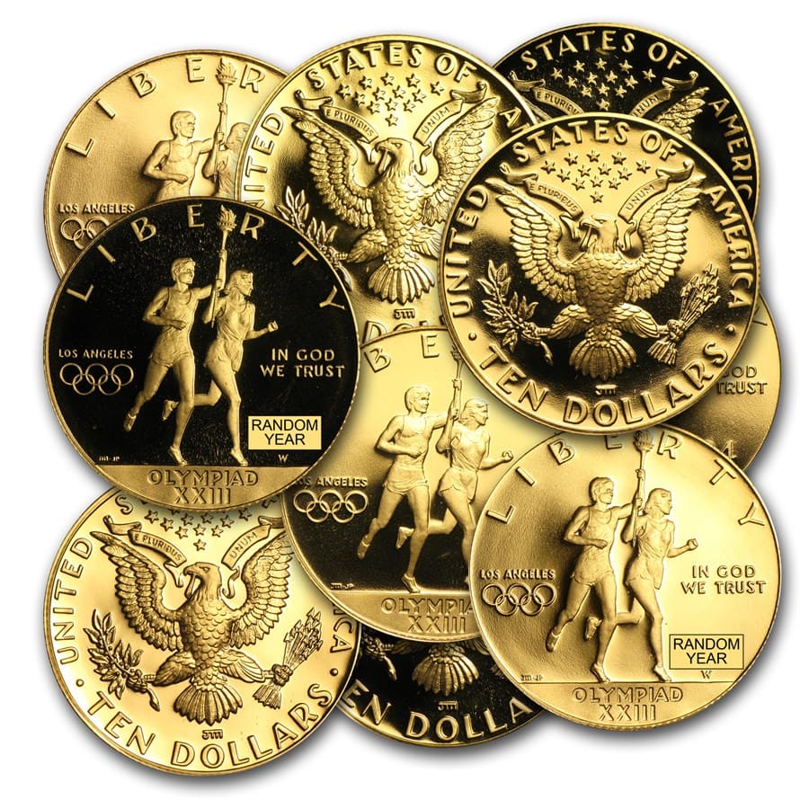 Buy U.S. Mint Gold $10 Commem BU/Proof (AGW .4838 oz, Capsule Only) - Click Image to Close