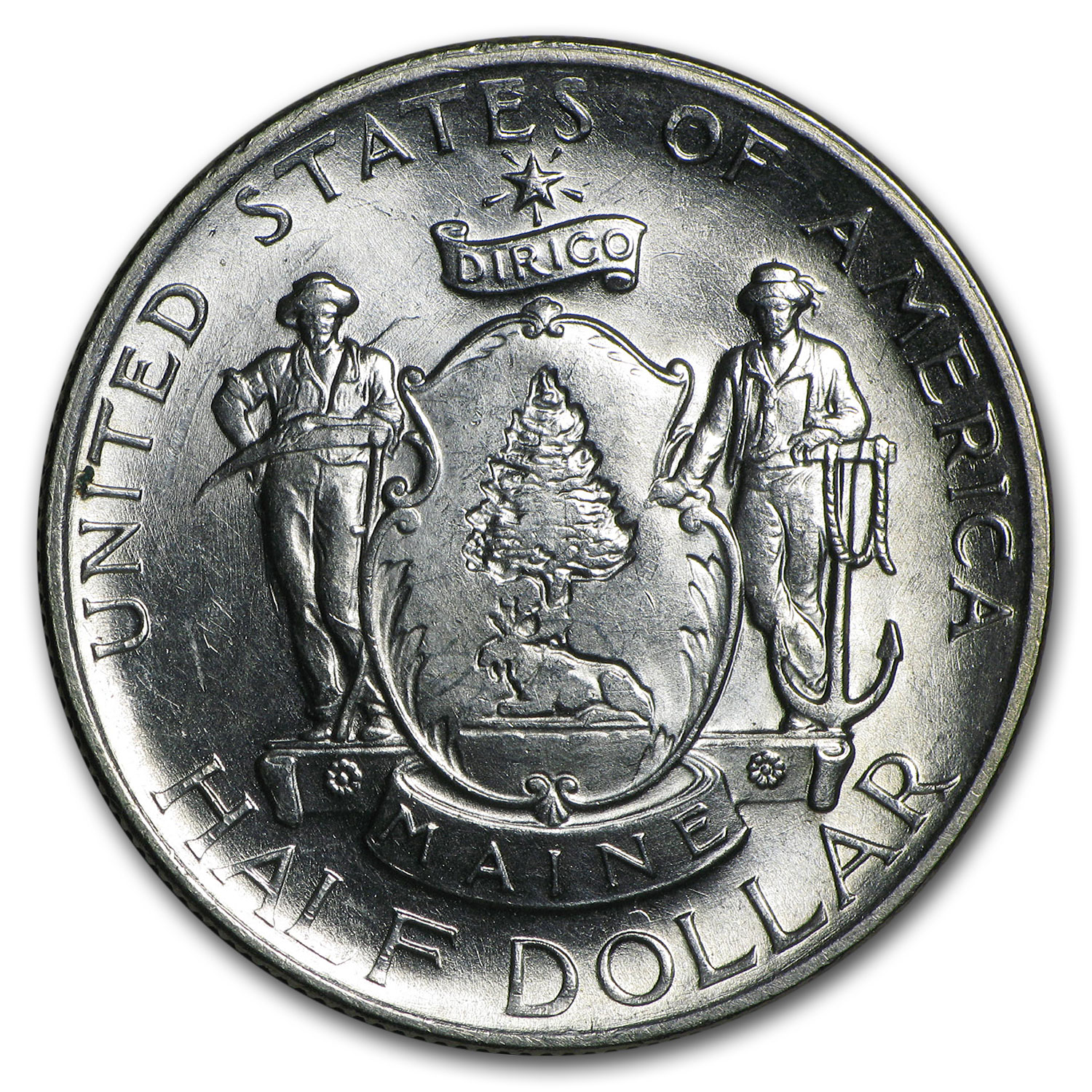 Buy 1920 Maine Centennial Half BU - Click Image to Close