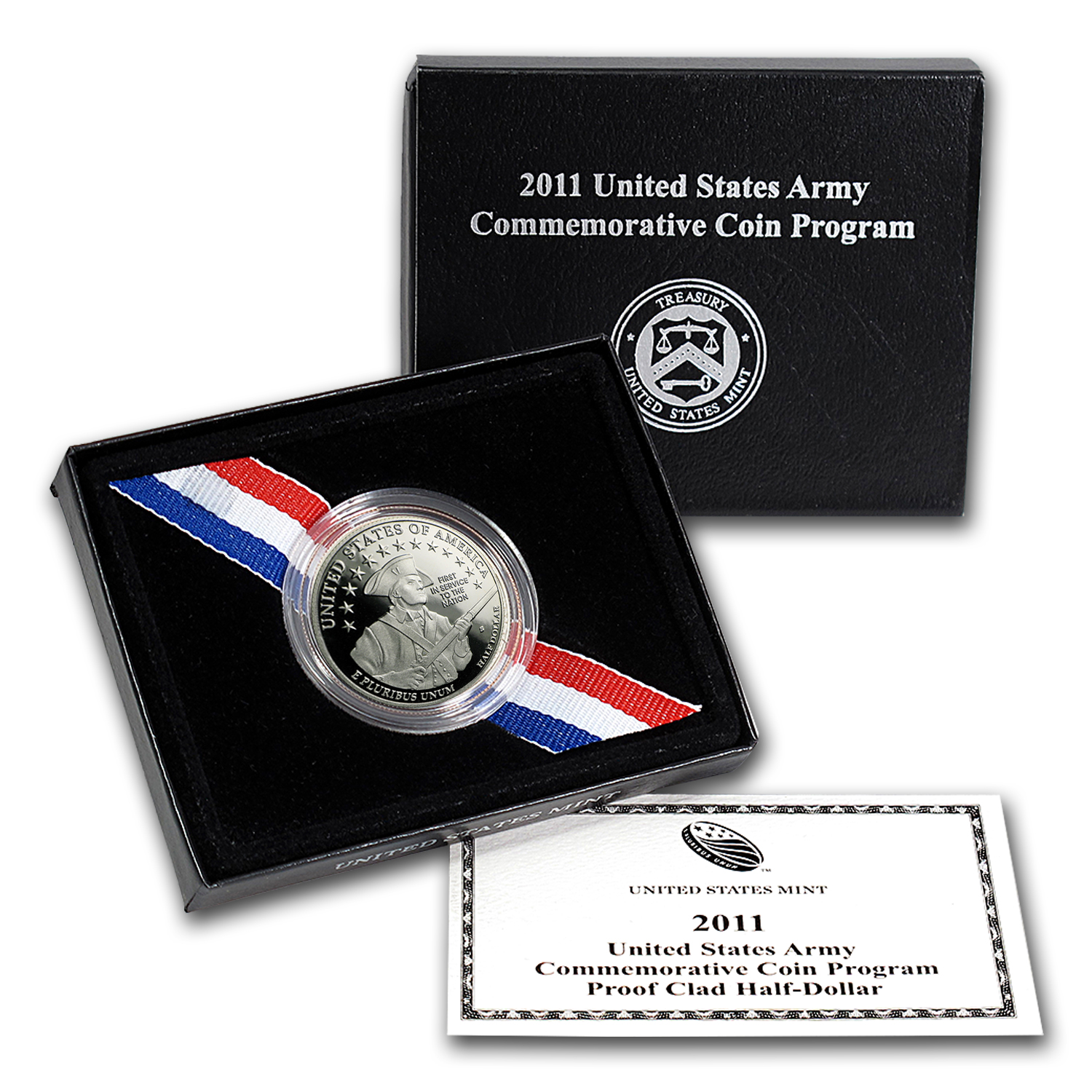 Buy 2011-S Army 1/2 Dollar Clad Commemorative Proof (Box & COA)