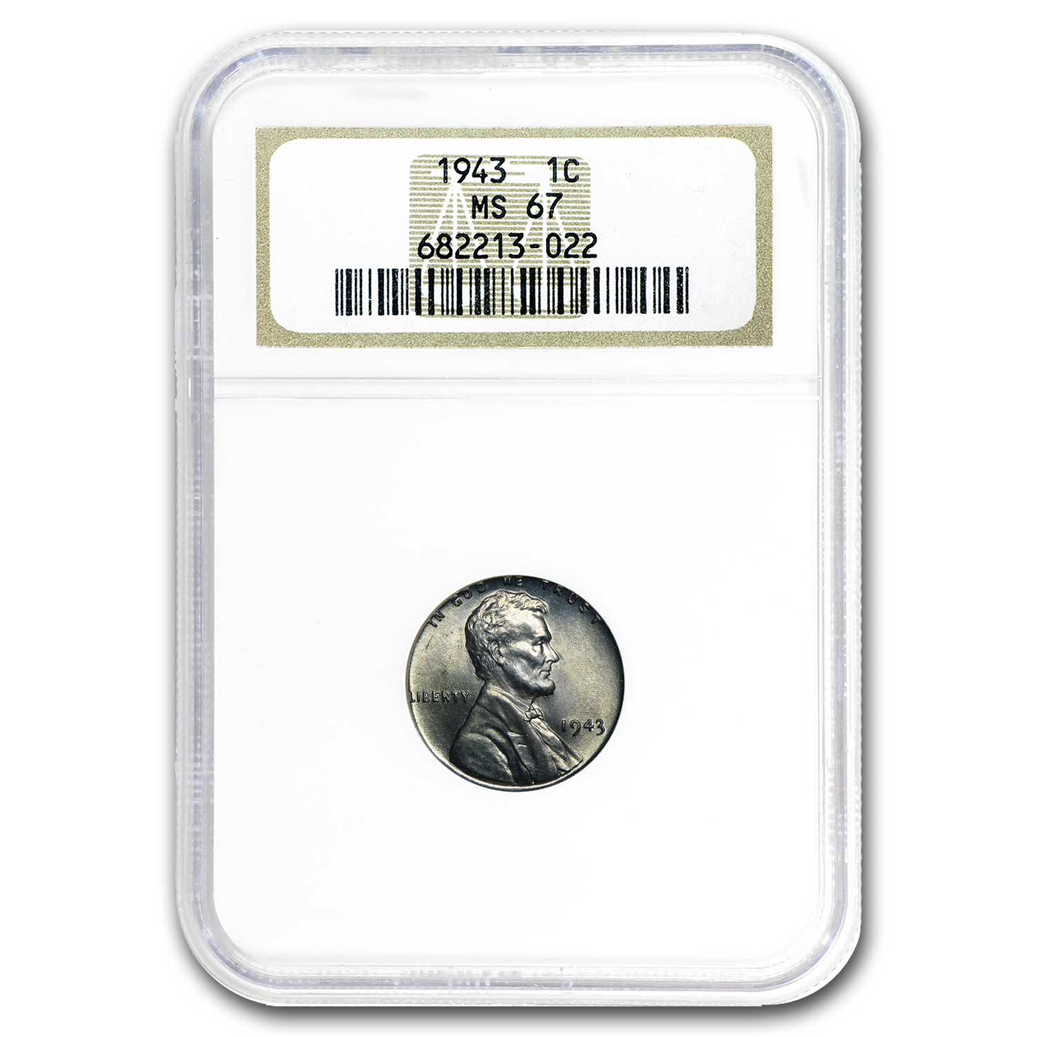Buy 1943 Lincoln Cent MS-67 NGC