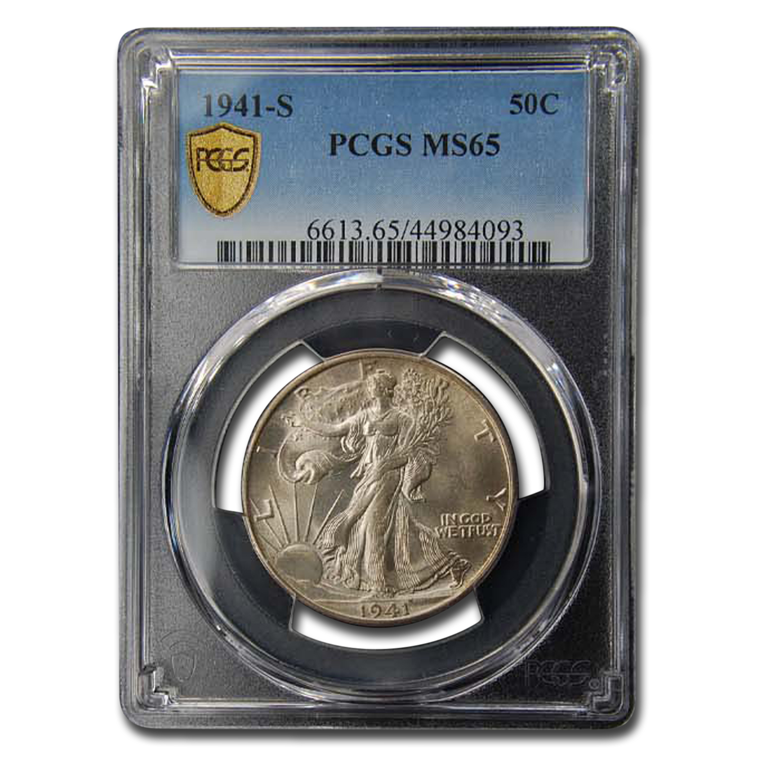 Buy 1941-S Walking Liberty Half Dollar MS-65 PCGS