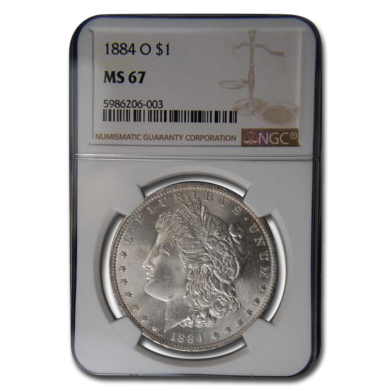 Buy 1884-O Morgan Dollar MS-67 NGC