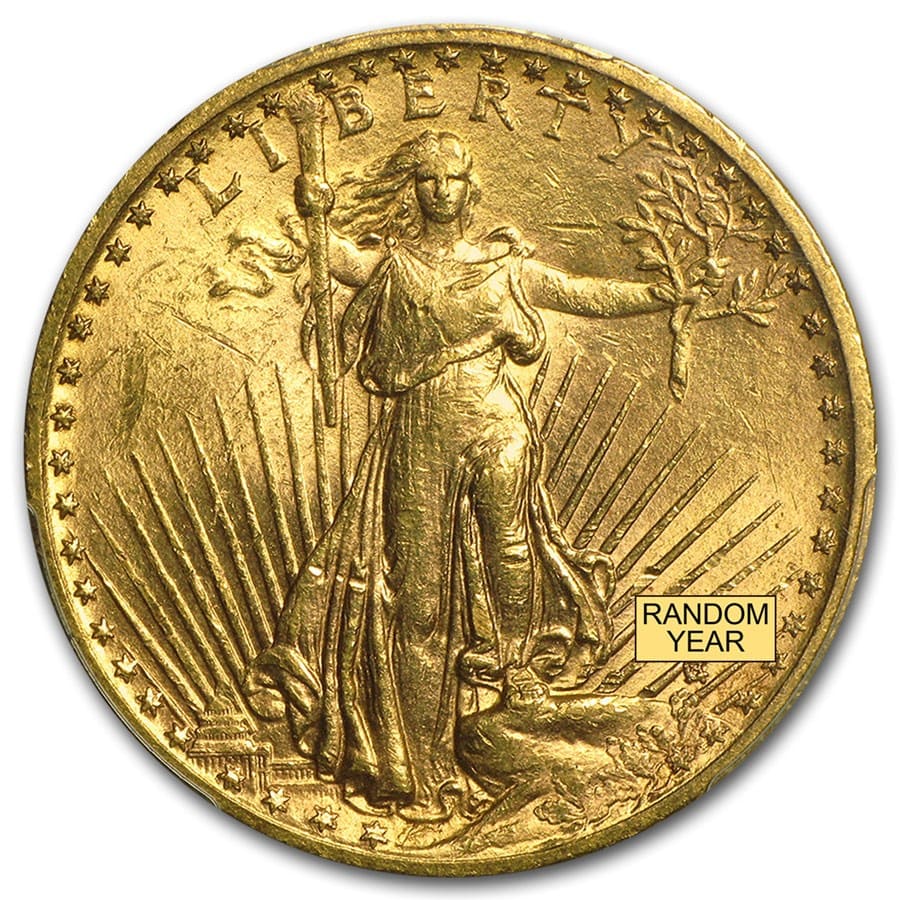 Buy $20 Saint-Gaudens Gold Double Eagle BU (Random Year)