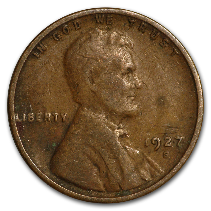 Buy 1927-S Lincoln Cent Good/Fine