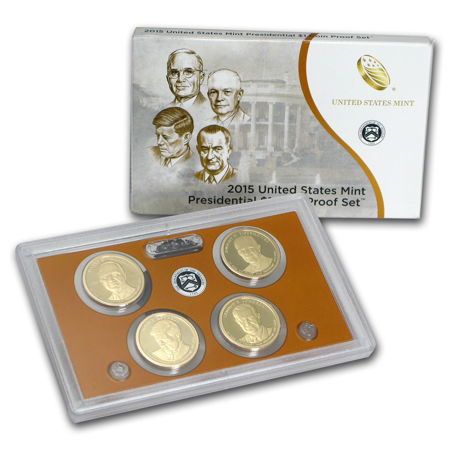 Buy 2015-S Presidential Dollar Proof Set