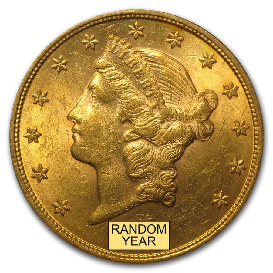 Buy $20 Liberty Gold Double Eagle BU (Random Year)