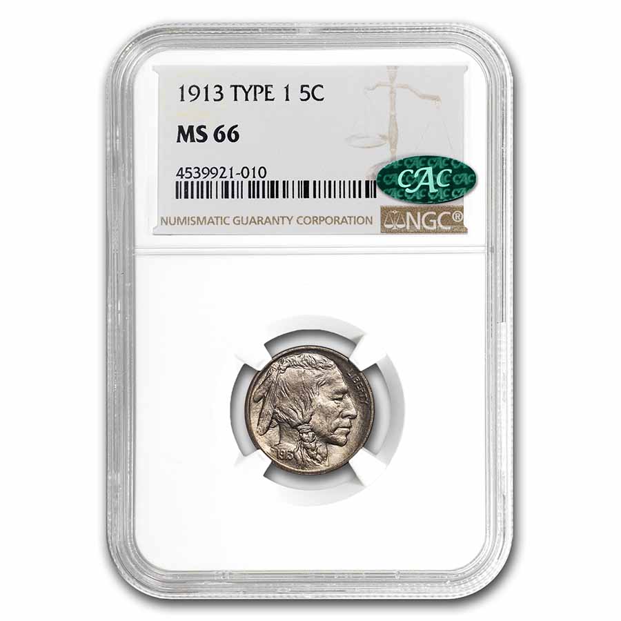 Buy 1913 Buffalo Nickel Type-I MS-66 NGC CAC