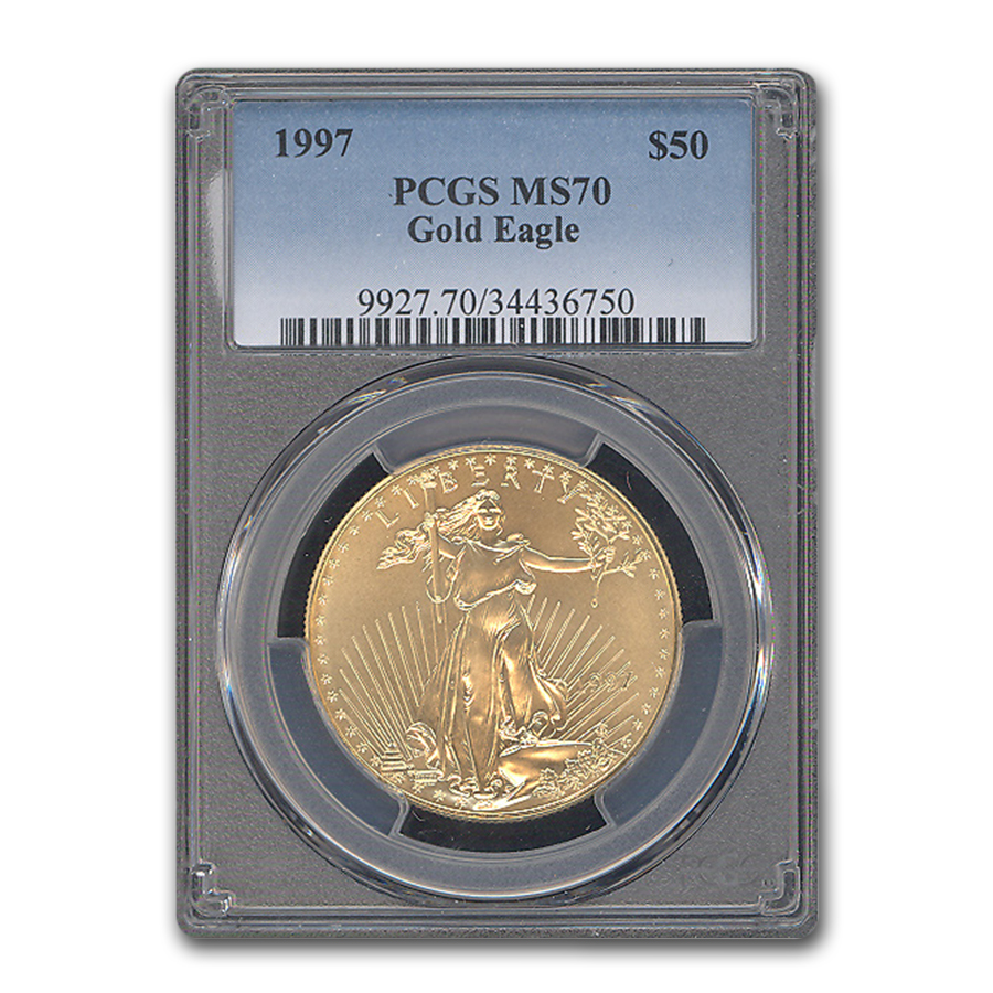 Buy 1997 1 oz American Gold Eagle MS-70 PCGS