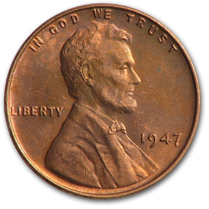 Buy 1947 Lincoln Cent BU (Red)