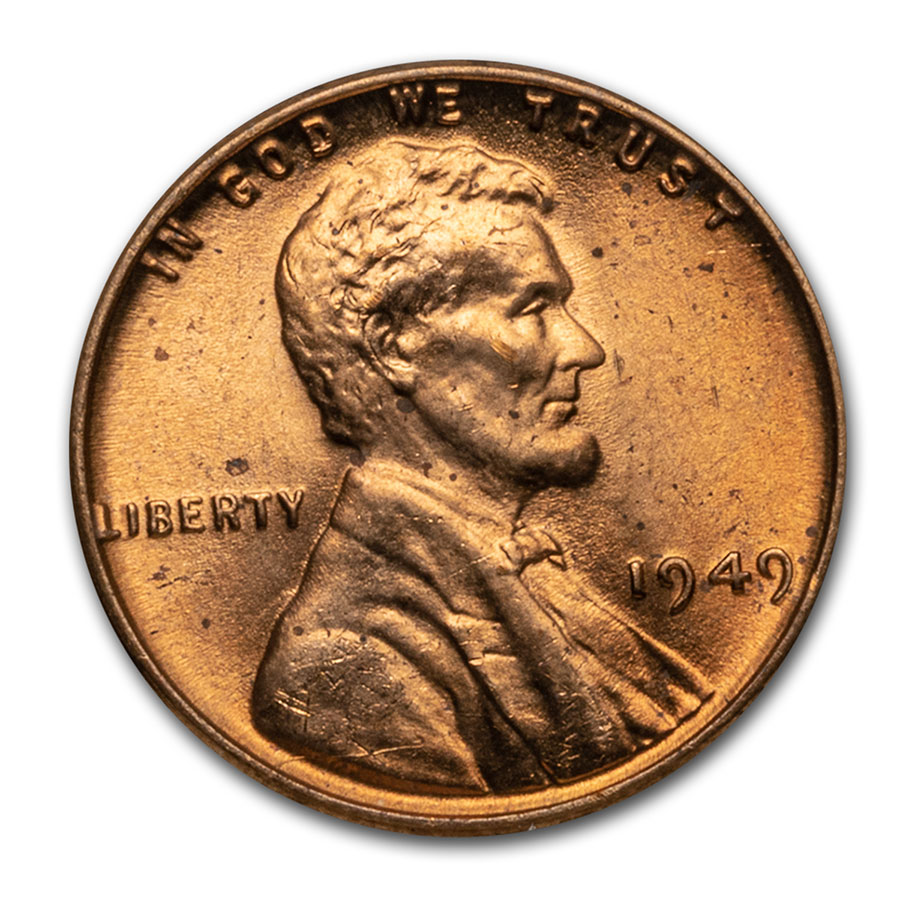 Buy 1949 Lincoln Cent BU (Red)