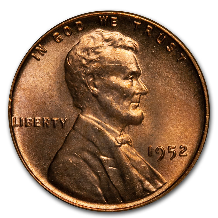 Buy 1952 Lincoln Cent BU (Red)