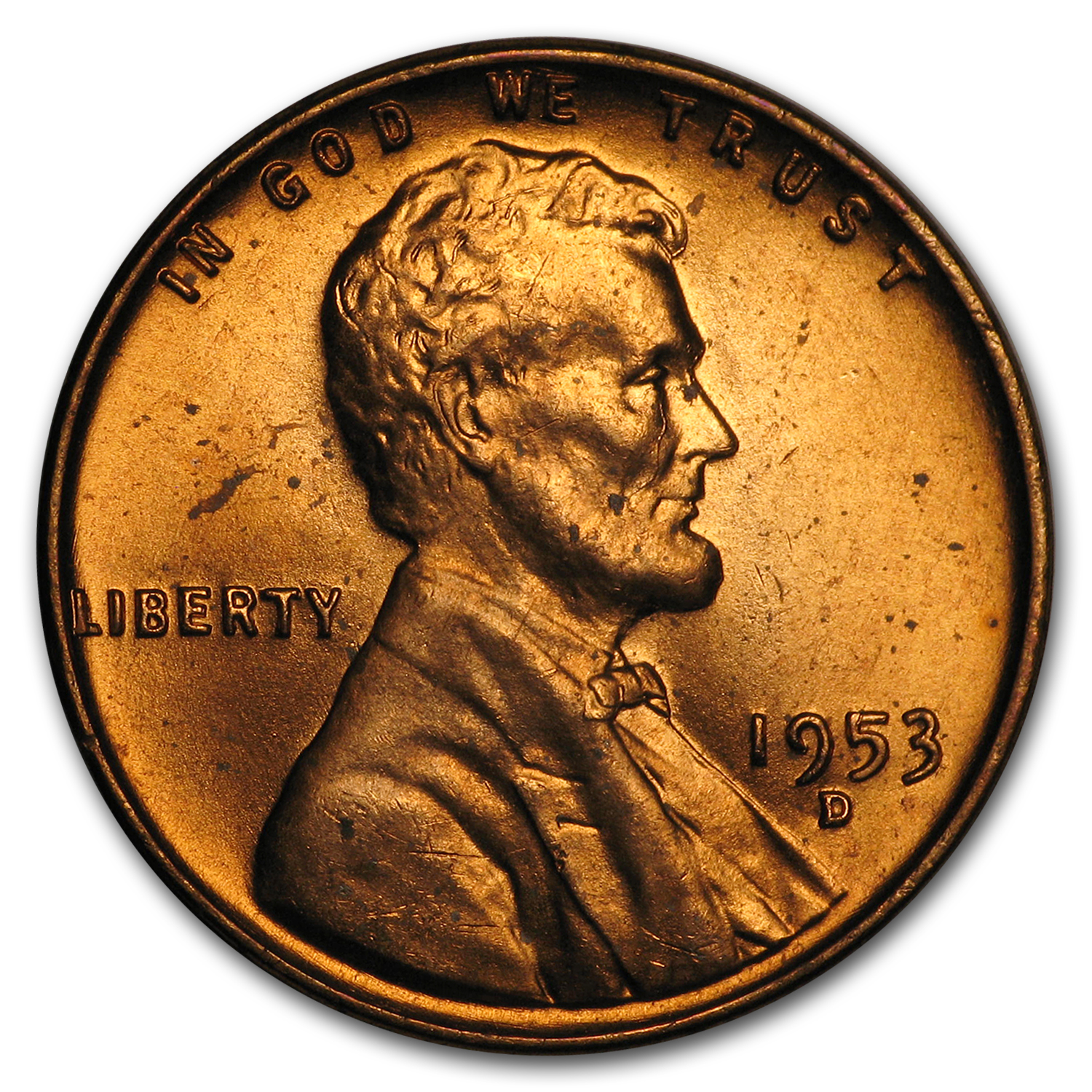 Buy 1953-D Lincoln Cent BU (Red)