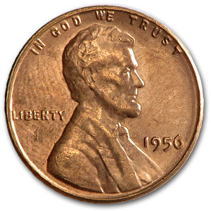 Buy 1956 Lincoln Cent BU (Red)