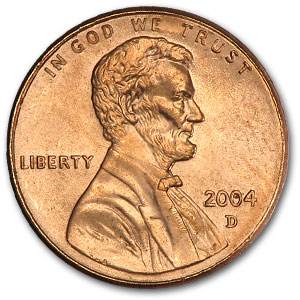 Buy 2004-D Lincoln Cent BU (Red)