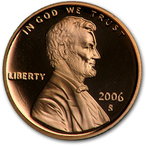 Buy 2006-S Lincoln Cent Gem Proof (Red)