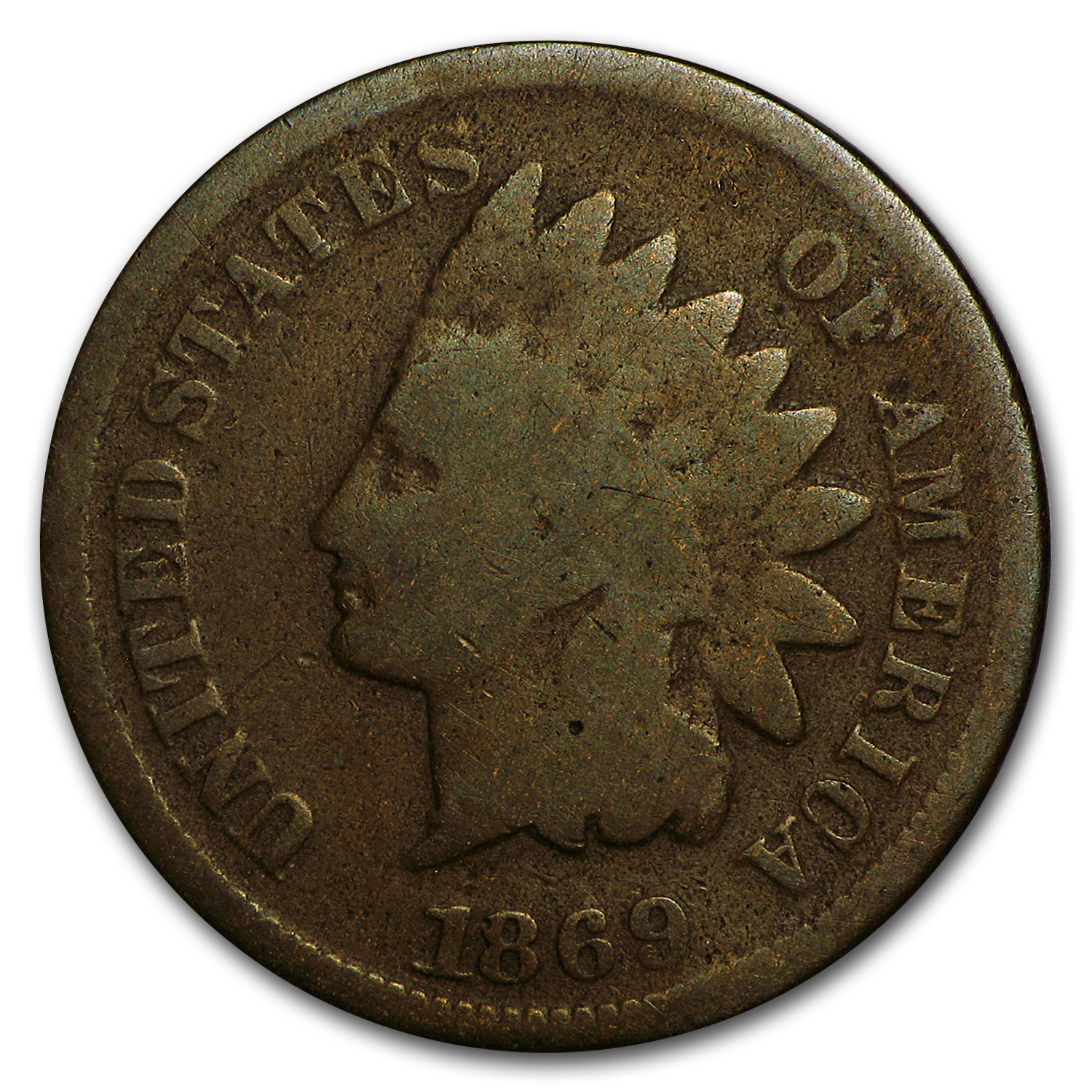 Buy 1869 Indian Head Cent Good