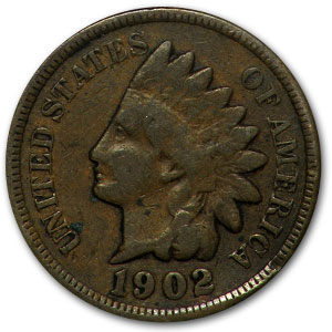 Buy 1902 Indian Head Cent Good+