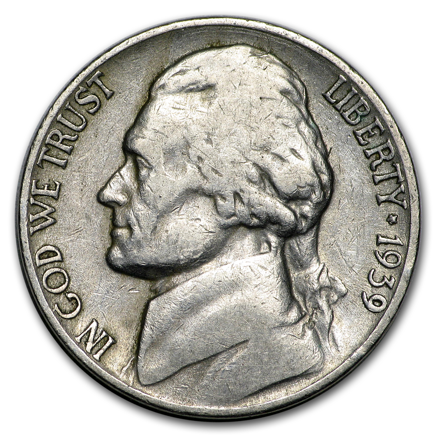 Buy 1939-S Jefferson Nickel Avg Circ