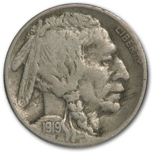 Buy 1919-S Buffalo Nickel VG