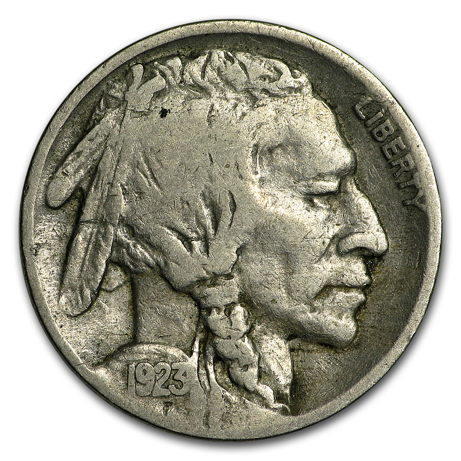 Buy 1923-S Buffalo Nickel Fine - Click Image to Close